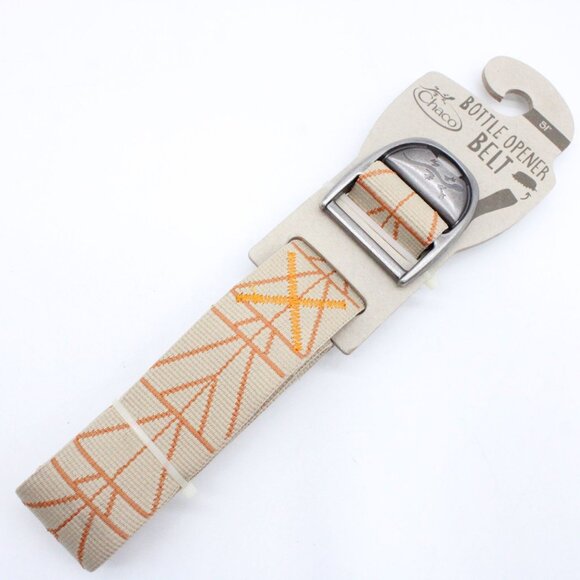 Chaco Belt Webbing Women Beige Prime Tan Casual Circus Ring One Size NEW - Picture 1 of 8